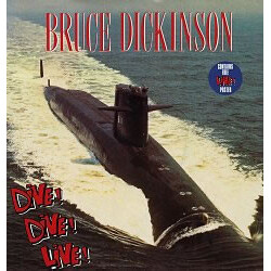 Bruce Dickinson Dive! Dive! Live! USED VINYL 12INCH 45 RPM