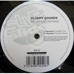 Floppy Sounds Excursions (Remixes) USED VINYL 12INCH 33 S RPM