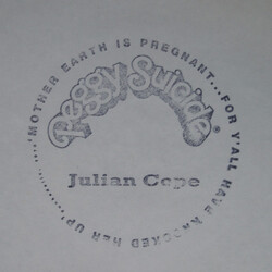 Julian Cope Easty Risin' (East Easy Rider) USED VINYL 12INCH 45 RPM SINGLE WHITE LABEL