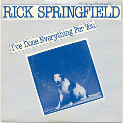 Rick Springfield I've Done Everything For You USED VINYL 7INCH 45 RPM SINGLE