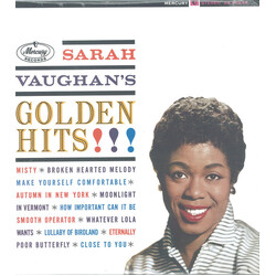 Sarah Vaughan Sarah Vaughan's Golden Hits Vinyl LP USED