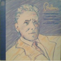 Francis Poulenc / Ronald Roseman / Gilbert Kalish / Donald MacCourt / New York Woodwind Quintet Oboe Sonata · Trio · Sextet Vinyl LP USED