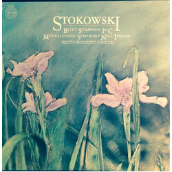 Georges Bizet / Felix Mendelssohn-Bartholdy / Leopold Stokowski / National Philharmonic Orchestra Symphony In C / Symphony No. 4, "Italian" Vinyl LP U