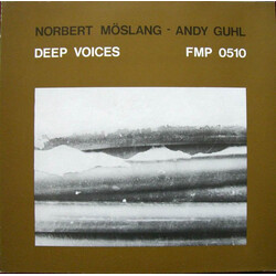 Norbert Möslang - Andy Guhl Deep Voices Vinyl LP USED