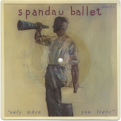 Spandau Ballet Only When You Leave USED VINYL 7INCH PICTURE DISC SHAPE LIMITED EDITION