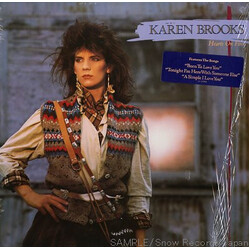 Karen Brooks Hearts On Fire Vinyl LP USED