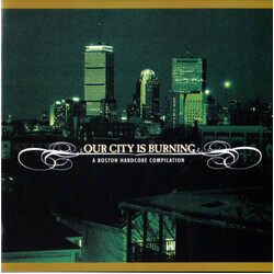 Various Our City Is Burning: A Boston Hardcore Compilation USED VINYL 7INCH