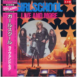 Girlschool Live And More USED VINYL 12INCH MINI-ALBUM