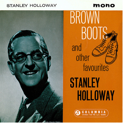 Stanley Holloway / Tony Osborne And His Orchestra Brown Boots And Other Favourites Vinyl 7" USED