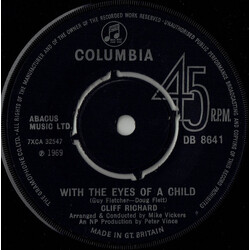 Cliff Richard With The Eyes Of A Child USED VINYL 7INCH SINGLE 45 RPM