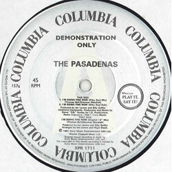 The Pasadenas I'm Doing Fine Now USED VINYL 12INCH 45 RPM PROMO
