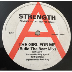 Strength (3) The Girl For Me USED VINYL 12INCH 45 RPM PROMO