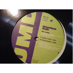 Martina Hall No Way USED VINYL 12INCH 33 S RPM