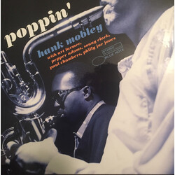 Hank Mobley Poppin' Vinyl LP USED