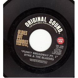 Dyke & The Blazers Funky Broadway USED VINYL 7INCH REISSUE