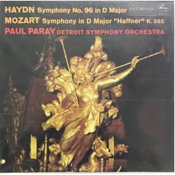 Joseph Haydn / Wolfgang Amadeus Mozart Symphony No.96 In D Major/Symphony No 9 In D Major K. 385 (Haffner) Vinyl LP USED