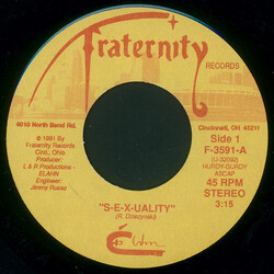 Elahn (2) S-E-X-Uality USED VINYL 7INCH 45 RPM