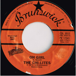 The Chi-Lites Oh Girl / Have You Seen Her USED VINYL 7INCH 45 RPM REISSUE