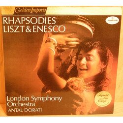 Franz Liszt / George Enescu / London Symphony Orchestra / Antal Dorati Rhapsodies Vinyl LP USED