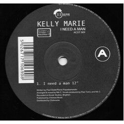 Kelly Marie I Need A Man USED VINYL 12INCH