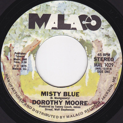 Dorothy Moore Misty Blue Vinyl 7" USED