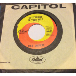 Jean Shepard Outstanding In Your Field USED VINYL 7INCH 45 RPM SINGLE