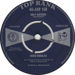 Craig Douglas (2) Only Sixteen USED VINYL 7INCH 45 RPM SINGLE