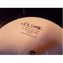 CLSM Sound Of The Future / Re-Arrange Beats USED VINYL 12INCH 45 RPM WHITE LABEL PROMO
