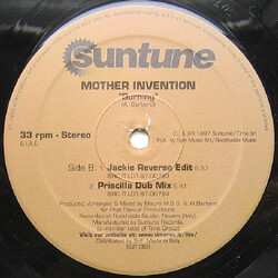 Mother Invention Burning USED VINYL 12INCH 33 S RPM