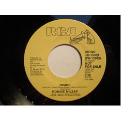 Ronnie Milsap Inside USED VINYL 7INCH 45 RPM PROMO STEREO MONO