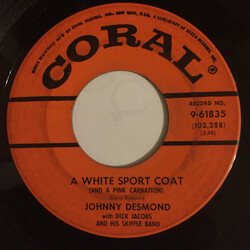 Johnny Desmond / Dick Jacobs And His Skiffle Group A White Sport Coat (And A Pink Carnation) USED VINYL 7INCH 45 RPM SINGLE