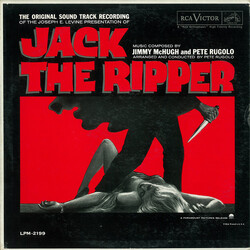 Jimmy McHugh / Pete Rugolo Jack The Ripper (The Original Soundtrack Recording) Vinyl LP USED