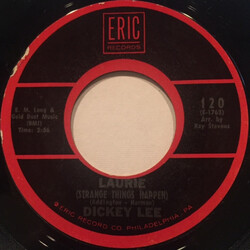Dickey Lee Laurie (Strange Things Happen) / The Girl From Peyton Place USED VINYL 7INCH 45 RPM SINGLE REISSUE STYRENE