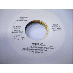 Members Only (2) Word Up! USED VINYL 7INCH 45 RPM SINGLE PROMO