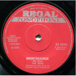 The Move Brontosaurus USED VINYL 7INCH 45 RPM SINGLE
