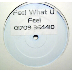 Unknown Artist Feel What U Feel USED VINYL 12INCH UNOFFICIAL RELEASE SINGLE SIDED WHITE LABEL