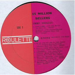Jimmie Rodgers (2) 15 Million Sellers Vinyl LP USED
