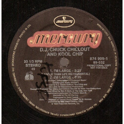 Chuck Chillout / Kool Chip I'm Large USED VINYL 12INCH 33 S RPM PROMO
