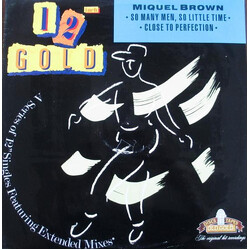 Miquel Brown So Many Men, So Little Time / Close To Perfection USED VINYL 12INCH