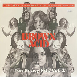 Various Brown Acid: Ten Heavy Hits Vol. 1 Vinyl LP USED