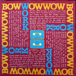 Bow Wow Wow W.O.R.K. (N.O. Nah No! No! My Daddy Don't) VINYL 12" USED