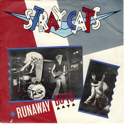 Stray Cats Runaway Boys VINYL 7" USED