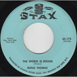 Rufus Thomas The World Is Round / Chicken Scratch USED VINYL 7INCH 45 RPM SINGLE