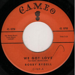 Bobby Rydell We Got Love USED VINYL 7INCH 45 RPM SINGLE