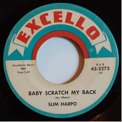 Slim Harpo Baby Scratch My Back VINYL 7" USED