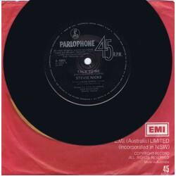 Stevie Nicks Talk To Me USED VINYL 7INCH 45 RPM SINGLE