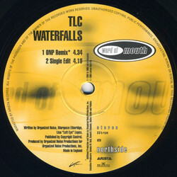TLC Waterfalls USED VINYL 12INCH
