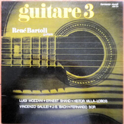 René Bartoli Guitare 3 Vinyl LP USED