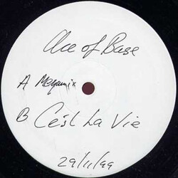 Ace Of Base The Megamix USED VINYL 12INCH WHITE LABEL