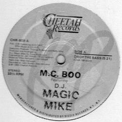 M.C. Boo / DJ Magic Mike Drop The Bass USED VINYL 12INCH 33 S RPM